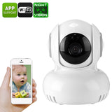 Indoor IP Camera - 1/4 Inch CMOS, PTZ, Remote Access, Motion Detection, IR Cut, Night Vision, 60-Degree Angle, WiFi, 720p