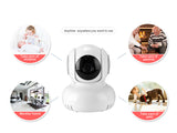 Indoor IP Camera - 1/4 Inch CMOS, PTZ, Remote Access, Motion Detection, IR Cut, Night Vision, 60-Degree Angle, WiFi, 720p