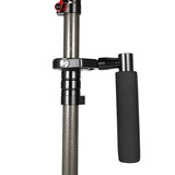 HD2000 Handheld Camera Stabilizer - Adjustable Mounts + Counter Weights, 53-78.5cm, 5-8kg Weight Bearing Capability