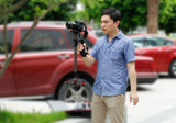 HD2000 Handheld Camera Stabilizer - Adjustable Mounts + Counter Weights, 53-78.5cm, 5-8kg Weight Bearing Capability