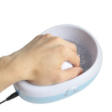 Electric DIY Nail Art Soak Bowl Bubble Vibration Hand Wash Nail Gel Polish Remover Nail SPA Manicure Tool  100v-240v US plug