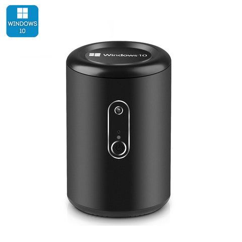 Intel Windows 10 Mini PC "Win Pro G2" - CR Z3736F Quad Core CPU, Bluetooth 4.0, Wi-Fi, 2MP Camera (Black)