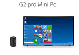 Intel Windows 10 Mini PC "Win Pro G2" - CR Z3736F Quad Core CPU, Bluetooth 4.0, Wi-Fi, 2MP Camera (Black)