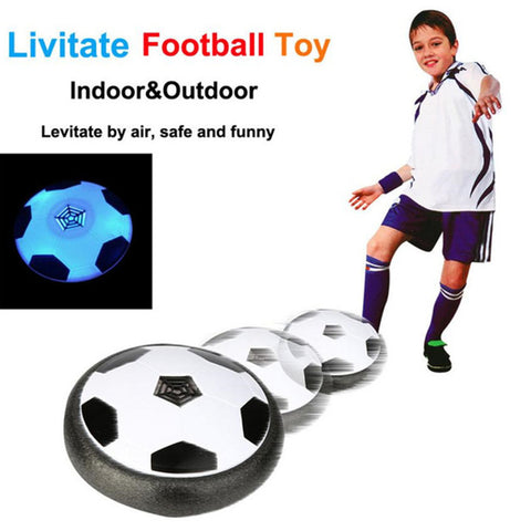 Children Suspended Football With 2 goals with LED lights Set for Kids random style