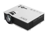 LCD Portable Home Cinema Projector ƒ??Ocular-Viewƒ?? - 800 Lumen, 800:1 Contrast Ratio, HDMI, USB, SD Card, AV