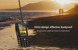 iOutdoor T2 Rugged Phone - 4500mAh Battery, IP68 Waterproof, Bluetooth, Walkie Talkie, FM