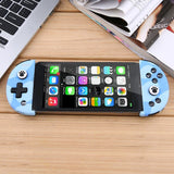 FlyDiGi Wee Mobile Game Controller - Stretchable Handle, Bluetooth Support, Built-in Battery, Anti-Slip Grip (Blue)