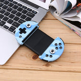 FlyDiGi Wee Mobile Game Controller - Stretchable Handle, Bluetooth Support, Built-in Battery, Anti-Slip Grip (Blue)