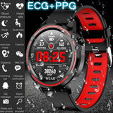 L8 IP68 Waterproof Smart Watch ECG PPG Heart Blood Pressure Multi-Sports Mode Smart Bracelet for IOS Android -Green