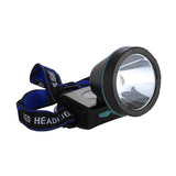 High Power LED Headlamp - 5W XPE LED, 1200mAh Battery, IPX4, 2 Light Modes