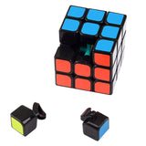 Black 3x3x3 MoYu AoLong V2 Puzzle