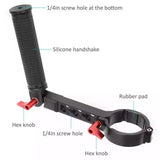 Sling Handle Grip Metal Adjustable Low-angle Shooting Accessories Stabilizer for Zhiyun Yunhe 2S  black