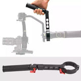 Sling Handle Grip Metal Adjustable Low-angle Shooting Accessories Stabilizer for Zhiyun Yunhe 2S  black