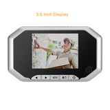 Danmini 720P Video Doorbell - 1/4 Inch CMOS, PIR, 160 Degree Lens, Night Vision,  3.5 Inch Display