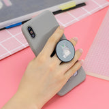 For HUAWEI Y7 2019 Flexible Stand Holder Case Soft TPU Full Cover Case Phone Cover Cute Phone Case 7