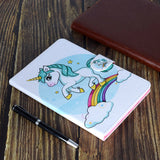 For Samsung T590 Laptop Protective Case Color Painted Smart Stay PU Cover with Front Snap single horned horse