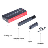 BG-3 1000mAh Mobile Charging Handle Multifunctional Portable Power Bank for Photography and Video black