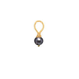 Dark pewter pearl - Gold