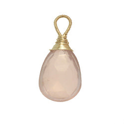 Large Rose Quartz - Gold