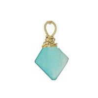 Sea Blue Diamond - Gold