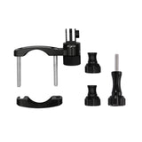 Metal Bicycle Bike Handlebar Mount Clip Holder Tripod Clamp For GoPro Hero DJI Osmo Action Camera black