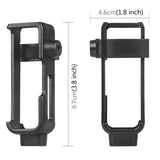 Plastic Protective Frame With 1/4 inch Thread For DJI OSMO Pocket Camera Accessory black