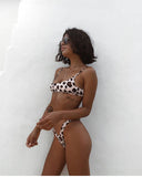 Snakeskin Bikini Women Swimwear Leopard Bikinis Sexy Biquini Swim Suit Push Up Swimsuit Female Beachwear Swimming Bikini Women