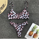 Snakeskin Bikini Women Swimwear Leopard Bikinis Sexy Biquini Swim Suit Push Up Swimsuit Female Beachwear Swimming Bikini Women