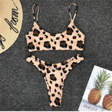 Snakeskin Bikini Women Swimwear Leopard Bikinis Sexy Biquini Swim Suit Push Up Swimsuit Female Beachwear Swimming Bikini Women