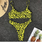 Snakeskin Bikini Women Swimwear Leopard Bikinis Sexy Biquini Swim Suit Push Up Swimsuit Female Beachwear Swimming Bikini Women