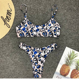 Snakeskin Bikini Women Swimwear Leopard Bikinis Sexy Biquini Swim Suit Push Up Swimsuit Female Beachwear Swimming Bikini Women