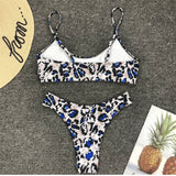 Snakeskin Bikini Women Swimwear Leopard Bikinis Sexy Biquini Swim Suit Push Up Swimsuit Female Beachwear Swimming Bikini Women