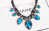 Pendant rhinestone fashion new necklace crystal choker