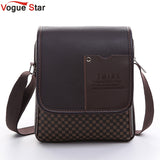 Vogue Star 2017 New hot sale PU Leather Men Bag Fashion Men Messenger Bag small Business crossbody shoulder Bags YK40-449