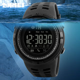 New SKMEI Brand Bluetooth Smartwatch For Apple, IOS, Android, 50M Waterproof, Pedometer Sport Watches