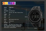 New SKMEI Brand Bluetooth Smartwatch For Apple, IOS, Android, 50M Waterproof, Pedometer Sport Watches