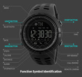 New SKMEI Brand Bluetooth Smartwatch For Apple, IOS, Android, 50M Waterproof, Pedometer Sport Watches