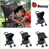 1pc Sozzy Baby Stroller Rag Shade Blocks 99% UV UVB Sun Rays Cover Baby Car Awning Rain Tent Multifunctional Stroller Protection