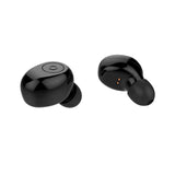 Kawbrown F9 Bluetooth 5.0 TWS Earphones Mini 5D Stereo True Wireless Earbuds Binaural Calling Handsf Black