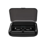 Kawbrown F9 Bluetooth 5.0 TWS Earphones Mini 5D Stereo True Wireless Earbuds Binaural Calling Handsf Black