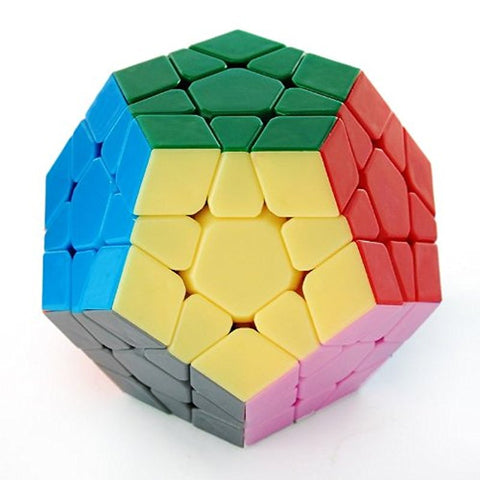 Dayan Megaminx I Stickerless Speed Cube Puzzle 12-axis 3-rank Dodecahedron without Ridges