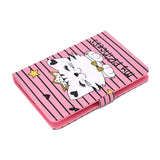 Universal Laptop Protective Case 7Inches Color Painted PU Cover with Front Snap Crown cat