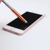 Touch Screen Pen Unique Retractable Capacitive Diamond Stylus for iPhone iPad Tablet PC Random_5 pcs