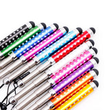 Touch Screen Pen Unique Retractable Capacitive Diamond Stylus for iPhone iPad Tablet PC Random_1 pcs