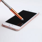 Touch Screen Pen Unique Retractable Capacitive Diamond Stylus for iPhone iPad Tablet PC Random_5 pcs