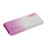 For Samsung A10/A50/A30S/A70/A20S Phone Case Gradient Color Glitter Powder Phone Cover with Airbag Bracket purple