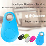 Smart Mini Waterproof Bluetooth GPS Tracker for Pet Dog Cat Keys Wallet Bag Kids white