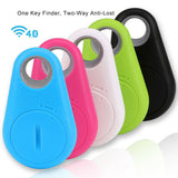 Smart Mini Waterproof Bluetooth GPS Tracker for Pet Dog Cat Keys Wallet Bag Kids green