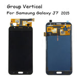 LCD Display Touch Screen Digitizer Assembly for Samsung Galaxy J7 2015 J700 SM-J700F J700M White