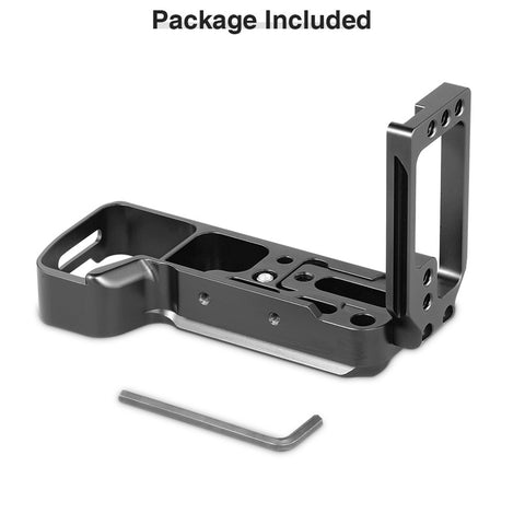 L Bracket Plate for Sony A7M3/A7R3/A9/A7III Quick Release Baseplate & Side Plate  black